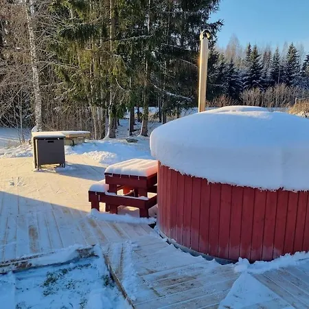 Kotoisa Moekki Paljulla Ja Puusaunalla 샬레